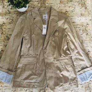 Khaki blazer